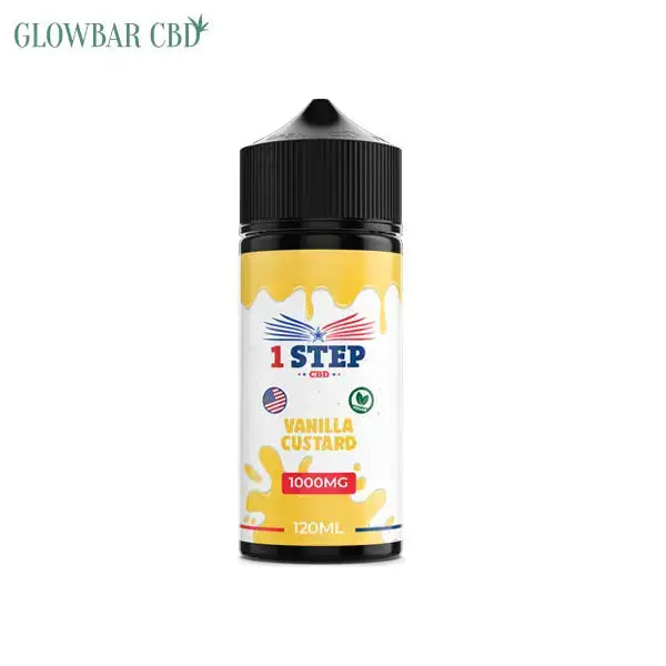 Shop 1 Step CBD 1000mg CBD E-liquid 120ml (BUY 1 GET 1 FREE) - £28.68 -  GLOWBAR LDN