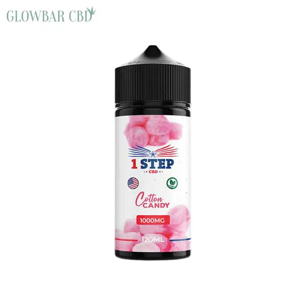 Shop 1 Step CBD 1000mg CBD E-liquid 120ml (BUY 1 GET 1 FREE) - £28.68 -  GLOWBAR LDN