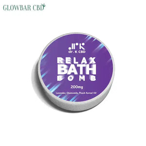Dr K CBD 200mg CBD Relax Bath Bomb - CBD Products