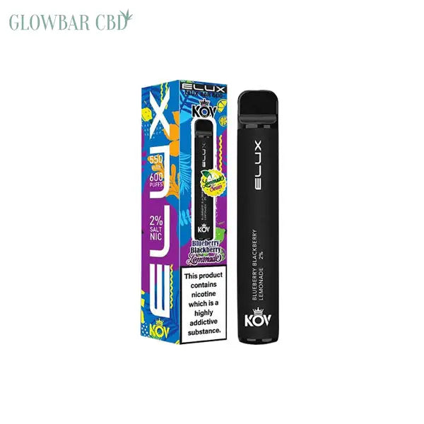 20mg Elux KOV Bar Lemonade Series Disposable Vape Device