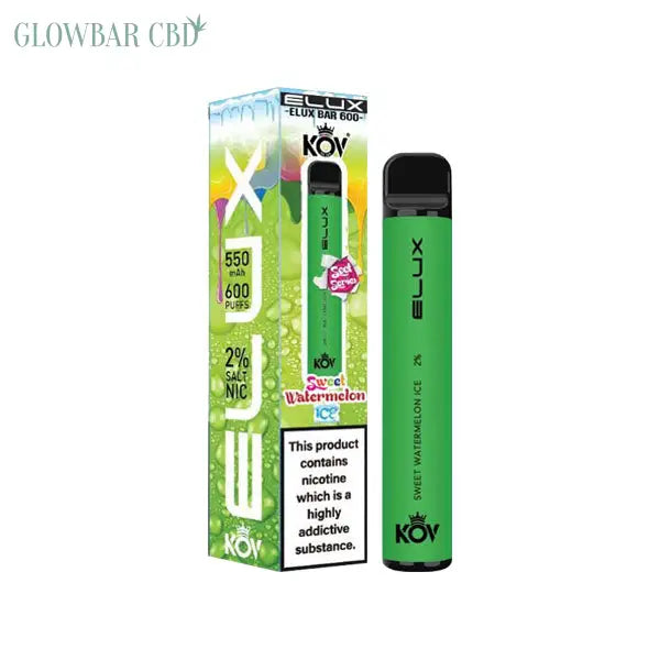 20mg Elux KOV Bar Sweets Series Disposable Vape Device 600