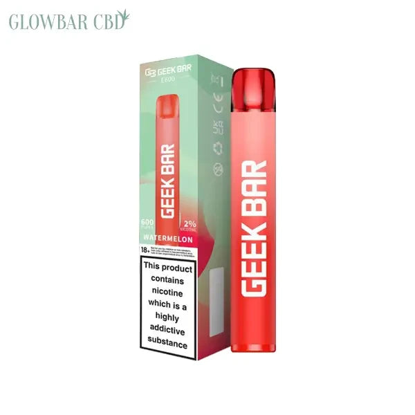 20mg Geekvape Geek Bar E600 Disposable Vape Device 600