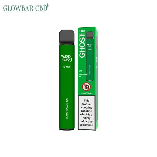 Shop 20mg Vapes Bars Ghost 800 Disposable Vape Device 650 Puffs - £5.75 -  Glow Bar London