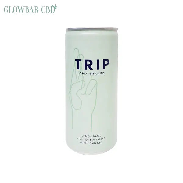 24 x TRIP 15mg CBD Infused Lemon &amp; Basil Drink 250ml - CBD