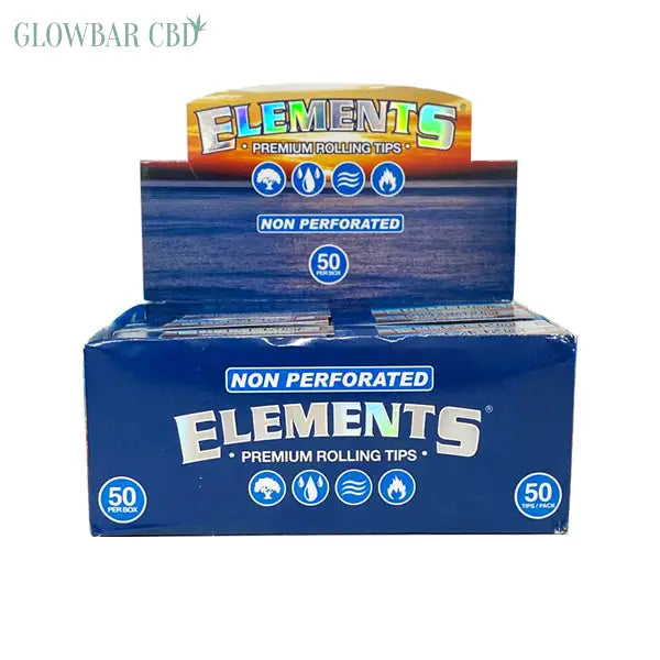 50 Elements Premium Rolling Tips - Smoking Products