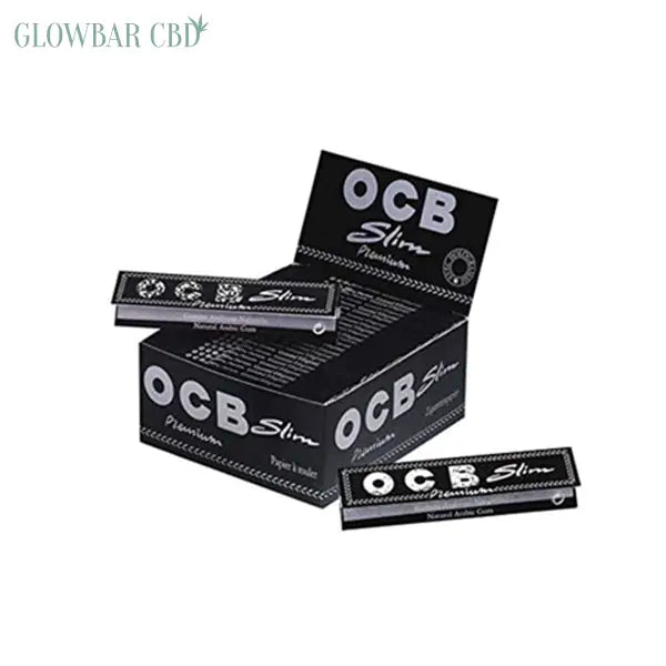 50 OCB Premium King Size Slim Rolling Papers - Smoking