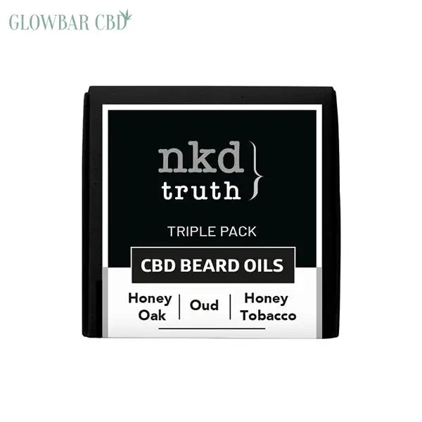 NKD 50mg CBD Infused Speciality Beard Oils Gift Set (BUY 1