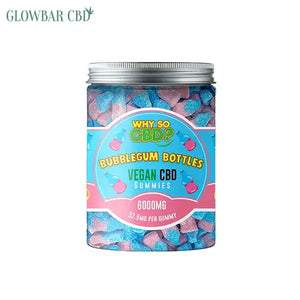 Why So CBD? 6000mg CBD Large Vegan Gummies - 11 Flavours -