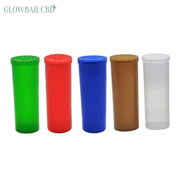 75 x 60 Dram Pop Top Storage Bottles - Smoking Products