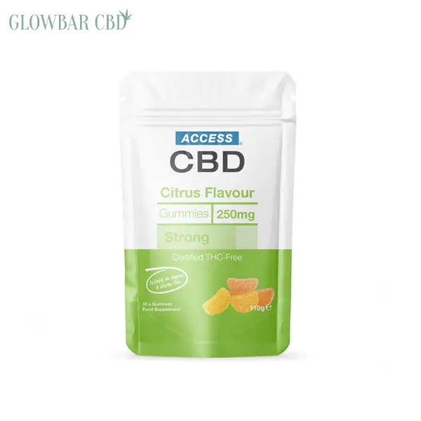 Access CBD Citrus Gummies 250mg CBD (110g) - CBD Products
