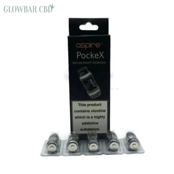 Aspire PockeX 0.6 / 1.2 Ohm Coil - Vaping Products