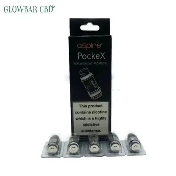 Aspire PockeX 0.6 / 1.2 Ohm Coil - Vaping Products