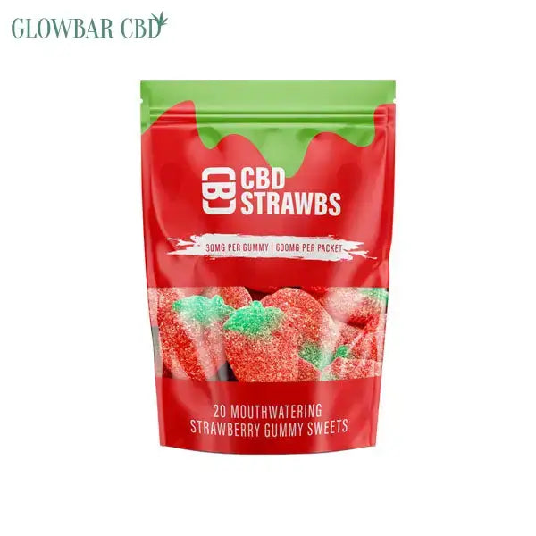CBD Asylum 600mg Strawberry Gummies Ct Pouch (BUY 1 GET 2