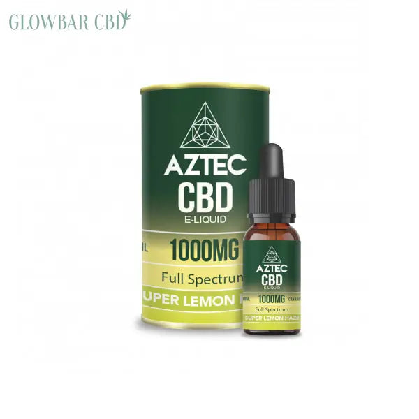 Aztec CBD 1000mg CBD Vaping Liquid 10ml (50PG/50VG) - CBD