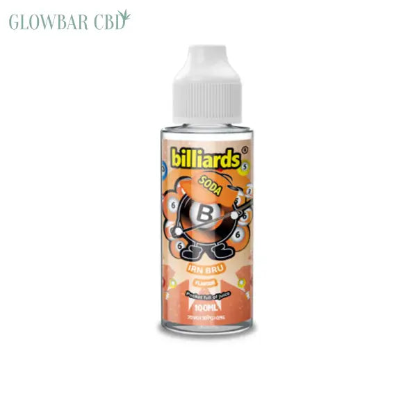 Billiards Soda Range 0mg 100ml Shortfill (70VG/30PG)