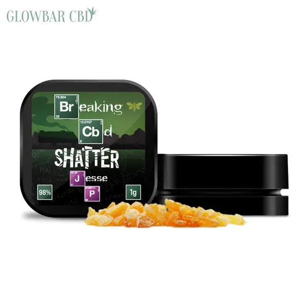 Breaking CBD 98% CBD Shatter - 1g - CBD Products