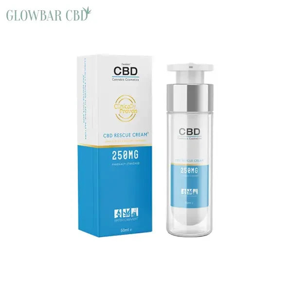 CBD by British Cannabis 250mg CBD Rescue Cream 50ml - CBD