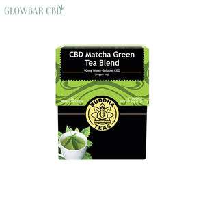 Buddha Teas 5mg CBD Tea Bags - Matcha Green Tea Blend - CBD