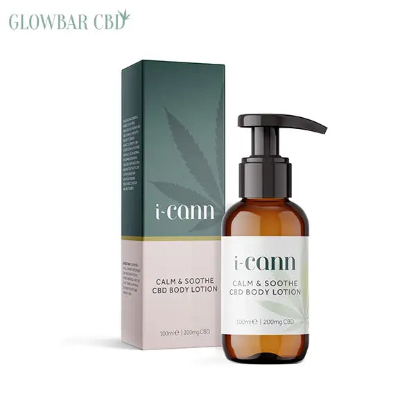i-Cann Calm & Soothe: 200mg CBD Body Lotion - 100ml Products