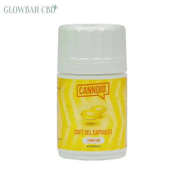 Canndid 750mg CBD Capsules - 30 Caps - CBD Products