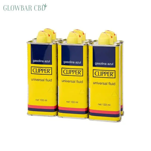 Clipper Tin Lighter Fluid 100ml - Pack of 6 - Smoking