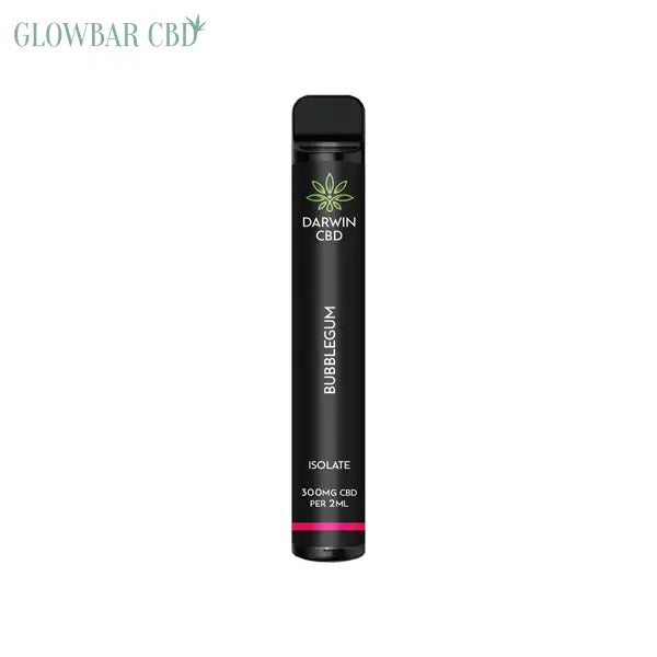 Darwin 300mg CBD Isolate Disposable Vape Device 600 Puffs -