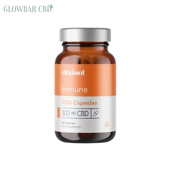 Elixinol 300mg CBD Immune Capsules - 30 Caps - CBD Products