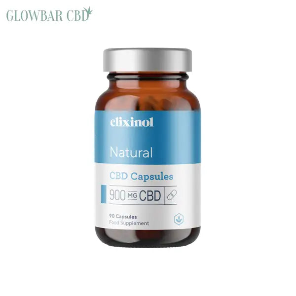 Elixinol 900mg CBD Hemp Oil Natural Capsules - 60 Caps