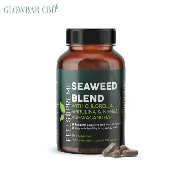 Feel Supreme Seaweed Blend Capsules - 100 Caps - CBD