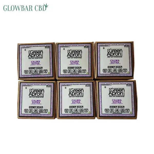 Green Apron 100mg CBD Camasatra Soap - 6 Pack - CBD Products