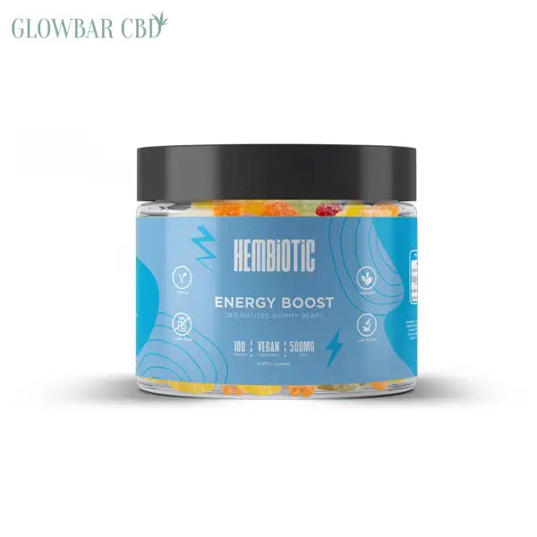 Hembiotic 500mg CBD Gummy Bears - 100g - CBD Products