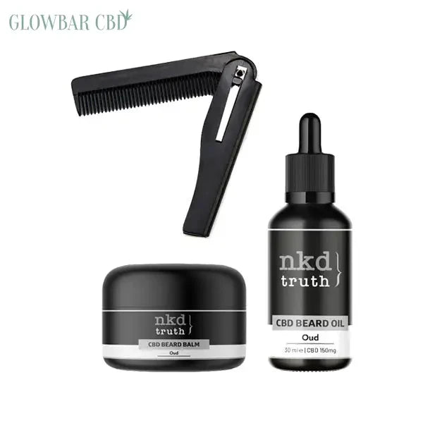 NKD CBD Infused Oil Balm & Comb Gift Set (BUY 1 GET FREE)