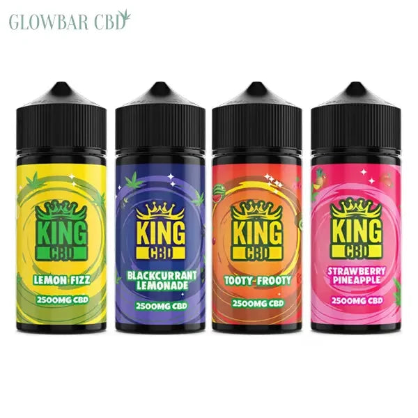 King CBD 2500mg CBD E-liquid 120ml (BUY 1 GET 1 FREE)