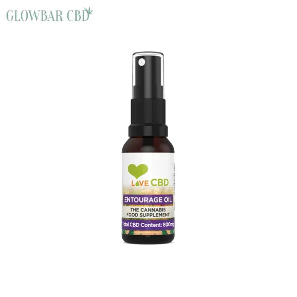 Love CBD 800mg Entourage CBD Oil Spray - 20ml - CBD Products