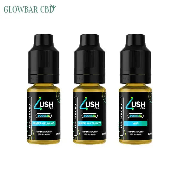 Shop Lush CBD 750mg Terpene Infused CBD Isolate E-liquid 10ml