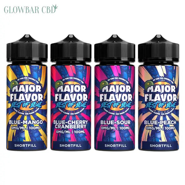 Major Flavour Best Of Blue 100ml Shortfill 0mg (70VG/30PG)