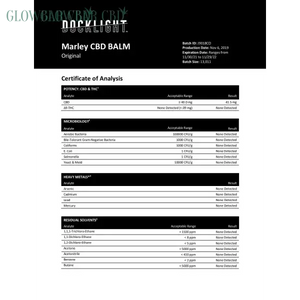 Marley 50mg CBD Recovery Balm - 21g - CBD Products