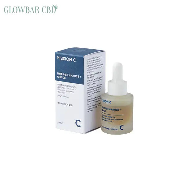 Mission C Immune Enhance + 1000mg CBD Oil - 10ml - CBD