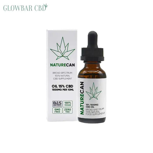 Naturecan 15% 1500mg CBD Broad Spectrum MCT Oil 10ml - CBD