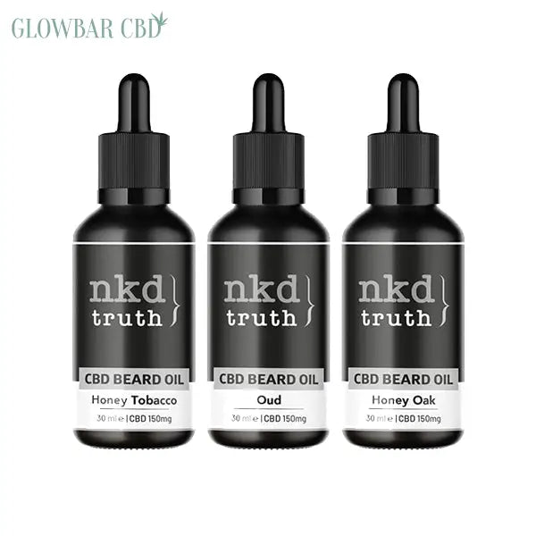 NKD 150mg CBD Infused Speciality Beard Oils 30ml - OUD