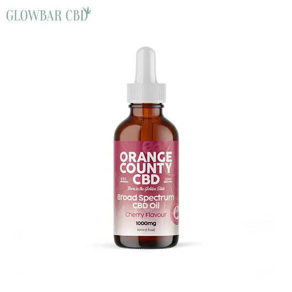 Orange County CBD 1000mg Flavoured Tincture Oil 30ml - CBD