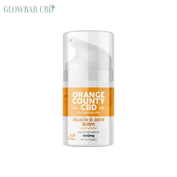 Orange County CBD 1000mg CBD Muscle And Joint Balm - 50ml