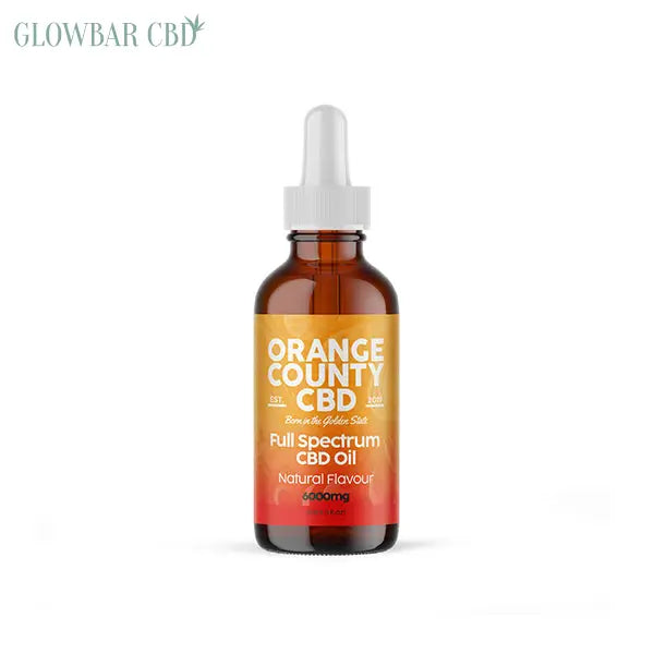 Orange County CBD 6000mg 30ml MCT Oil - Organic Coconut Oil