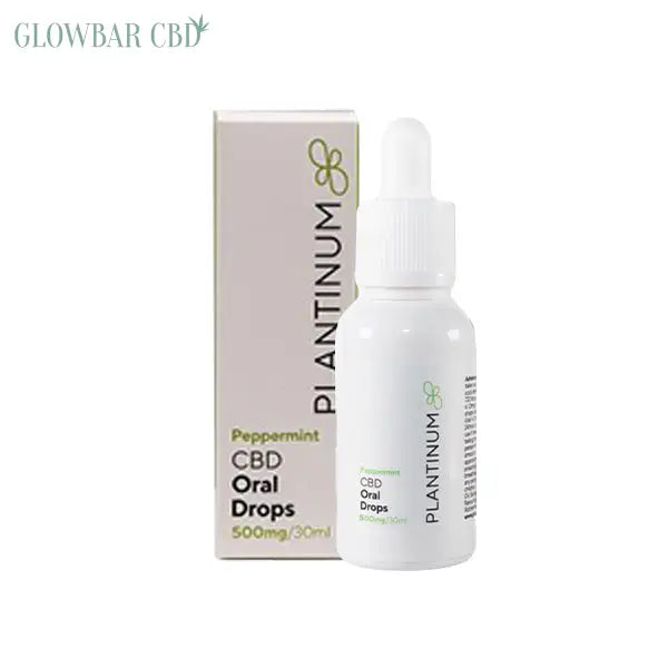 Plantinum CBD 500mg CBD Peppermint Oral Drops - 30ml - CBD