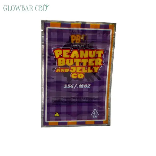 Printed Mylar Zip Bag 3.5g Large - Smoking Products