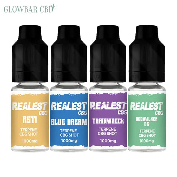 Realest CBD 1000mg Terpene Infused CBG Booster Shot 10ml