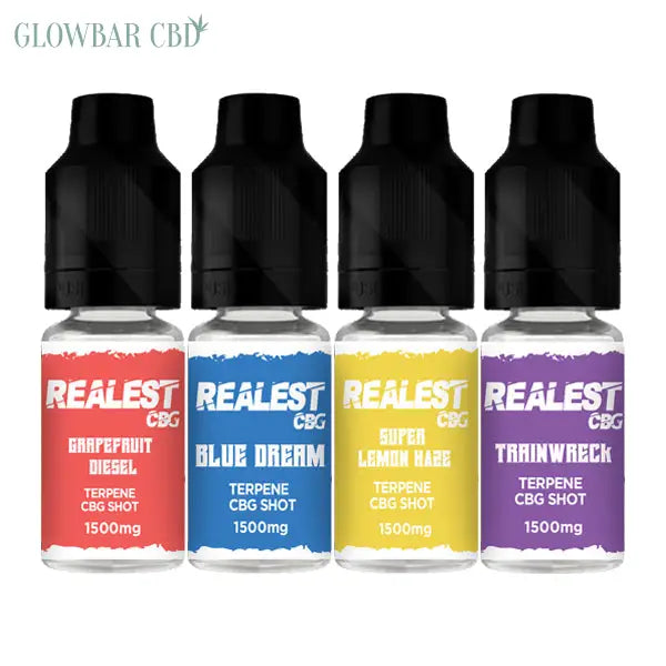 Realest CBD 1500mg Terpene Infused CBG Booster Shot 10ml