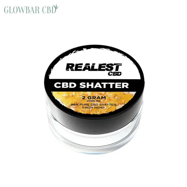 Realest CBD 2000mg CBD Shatter (BUY 1 GET 1 FREE) - CBD