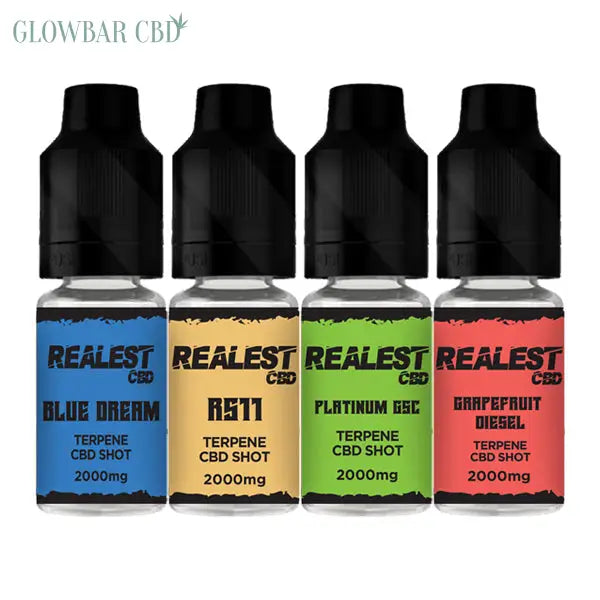 Realest CBD 2000mg Terpene Infused CBD Booster Shot 10ml