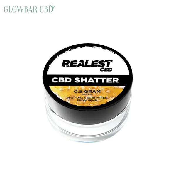 Realest CBD 500mg CBD Shatter (BUY 1 GET 1 FREE) - CBD